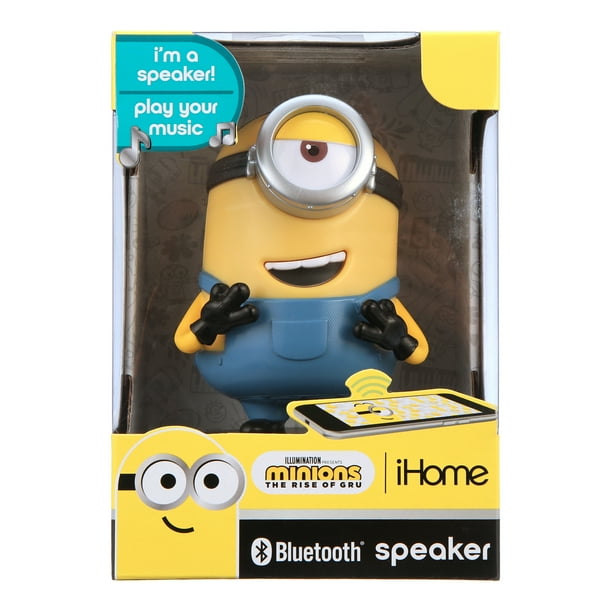 Kiddesigns Bluetooth Wireless Speaker Universal Minions The Rise Of Gru With Charging Cable Multi Color Ui B66ms Ex0mi Walmart Com Walmart Com