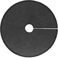 Rubberific 24" Rubber Mulch Tree Ring 3 Pack (Black)