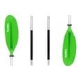 thumbnail image 1 of koolsoo Kayak Paddle 4 Sections Bateau Paddle pour Bateau Gonflable Rafting Sports Nautiques Vert, 1 of 9