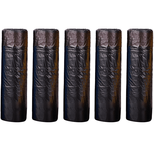 Bolsa De Basura De Chaleco Grueso Para El Hogar De 5 Piezas-Negro-45 Cm * 50 Cm Ormromra CPB-DE-WX199-4