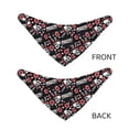 thumbnail image 6 of Goofa Vintage Skull Casino Pattern Pet Scarf Bandana - Adjustable and Comfortable,Dog Scarf Bib Kerchief Breedfor Dogs and Cats-Medium, 6 of 8