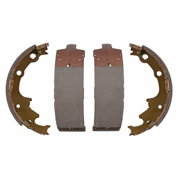 Wagner Z538 Drum Brake Shoe Set Fits select: 1997-2000 JEEP WRANGLER / TJ, 1987-2002 DODGE DAKOTA