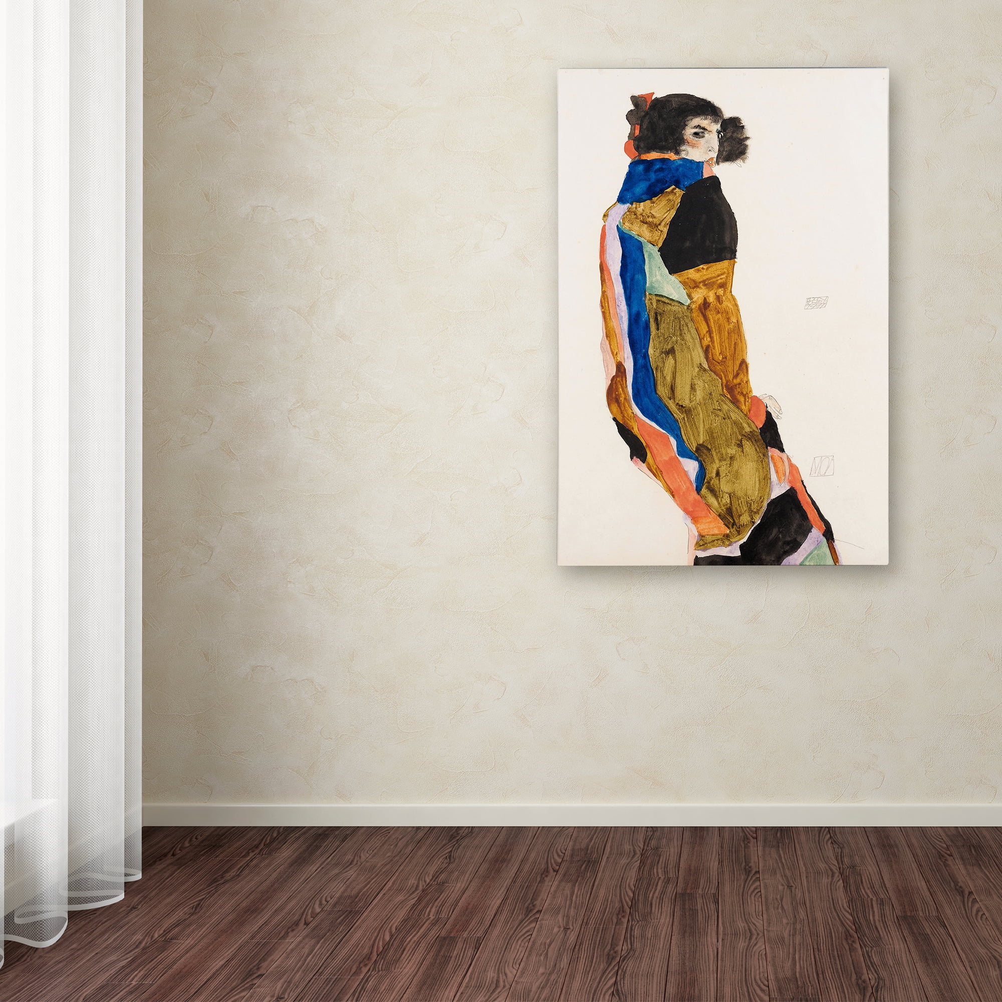 Trademark Fine Art 'Moa' Canvas Art by Egon Schiele