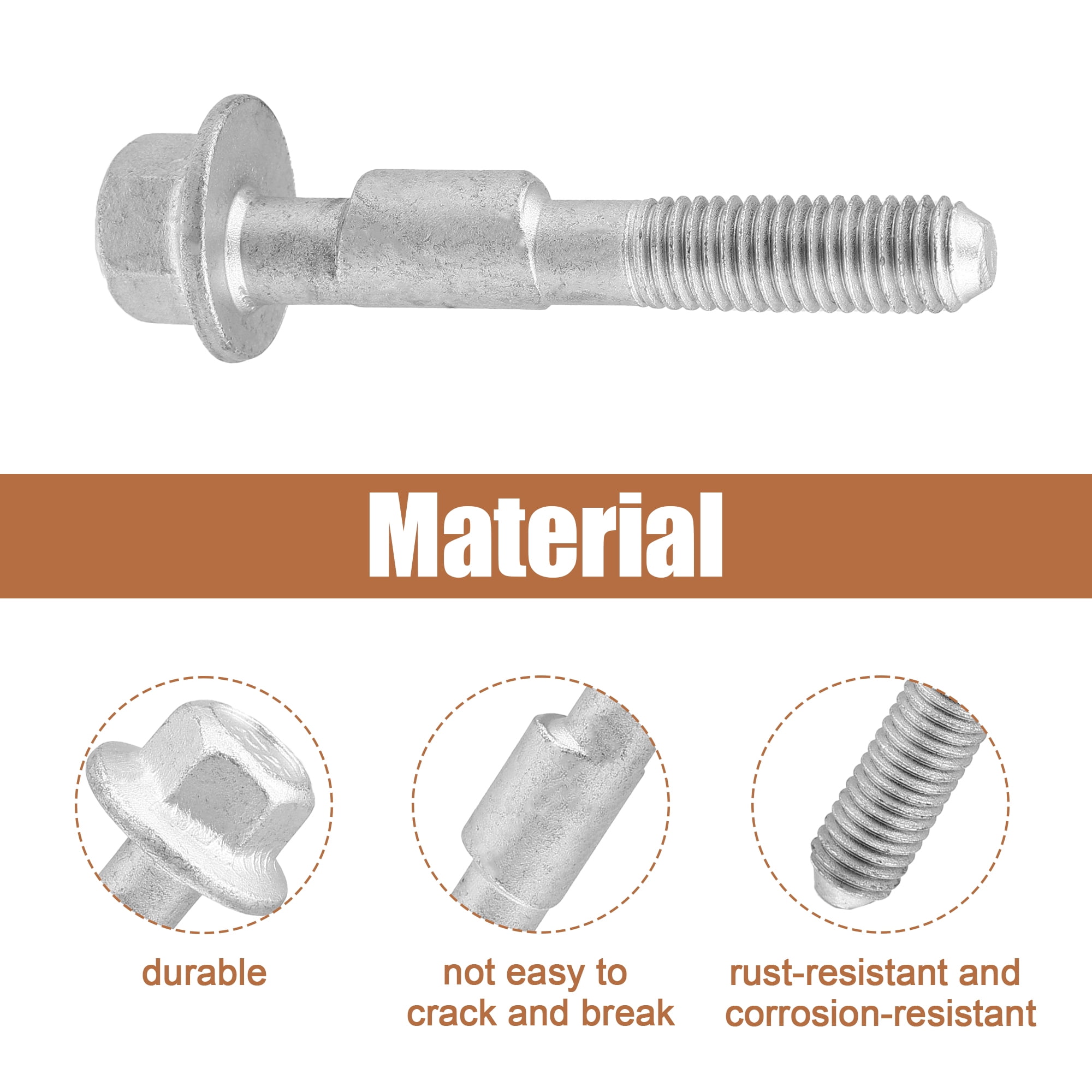 Unique Bargains 2 Set Alignment Camber Caster Adjusting Bolt Kit for Buick and for Ford