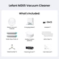 thumbnail image 4 of Lefant M265 Robot Vacuum and Mop Combo, 15000Pa Suction, Self-Cleaning Roller Mop with Auto Drying, LiDAR Navigation, Tangle-Free for Pet Hair, 4 of 10