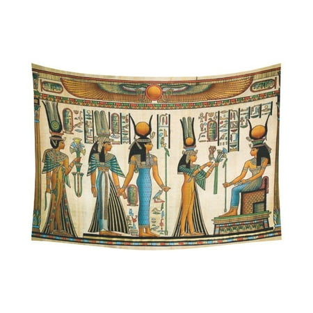 - PHFZK African Design Wall Art Home Decor, Egyptian Queen Ancient Tapestry Wall Hanging 80 X 60 Inches