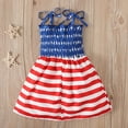 thumbnail image 6 of OAVQHLG3B 4th of July Baby Girl Outfits 4th of July Outfit Independence Day Shirt Skirt Set American Flag Summer Clothes, 6 of 7