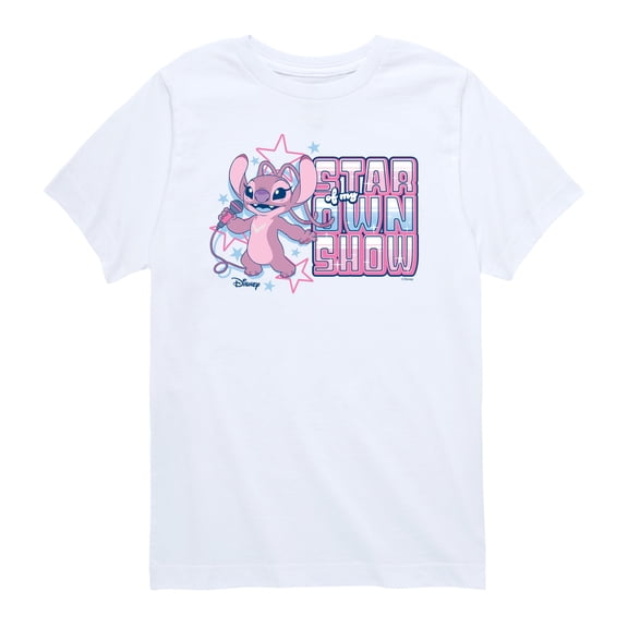 Lilo & Stitch - Angel Star of My Own Show - Toddler Boys Short Sleeve Graphic T-Shirt