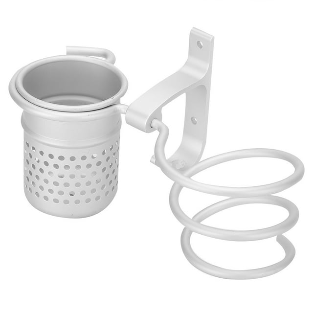 Soporte para secador de pelo Jadeshay de Aluminio espacial resistente al óxido y duradero
