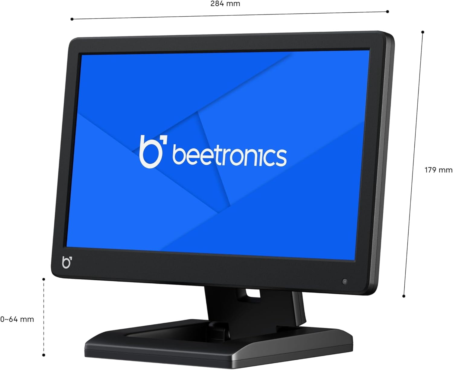 Beetronics 13" Professional-Grade IPS Monitor 13HD7, Full HD, Digital Signage and Computer Display