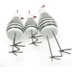 thumbnail image 5 of Conjunto de 3 decoraciones de pollo de madera, figura de pollo pequeña, adorno de alféizar de cocina pequeña, escultura peculiar, decoración de escritorio divertida, 5 of 5