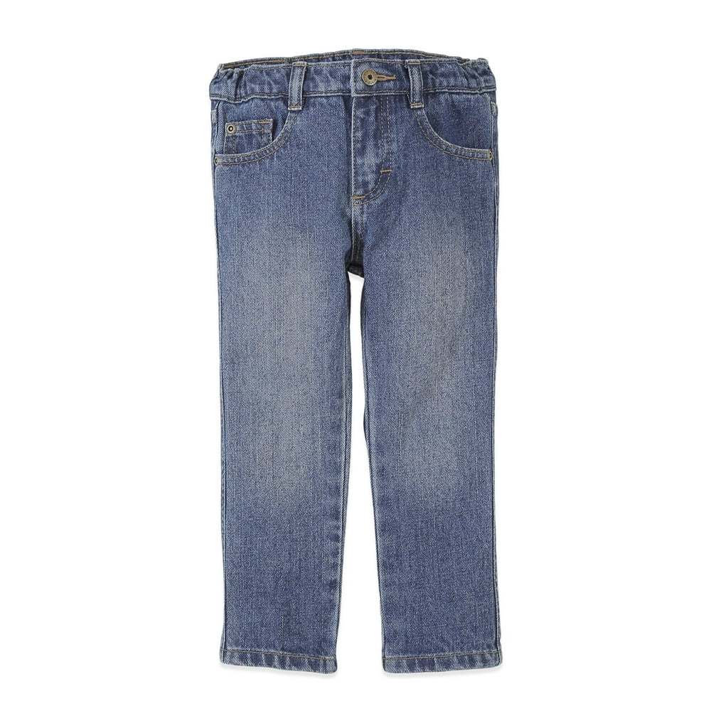 Wrangler - Wrangler Slim Straight Jean (Toddler Boys) - Walmart.com ...