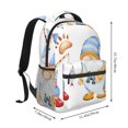 thumbnail image 2 of Balery Gnome Camping Fishing Mochila Escolar Impresa, Mochila Ligera para Viajes Casual, Mochila Duradera y Cómoda Multifuncional, Mochila para Laptop-One Size, 2 of 5