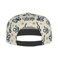 thumbnail image 4 of Fotbe Snake Flat Bill Visor Cap Classic Snapback Hat Polyester Foam Trucker Hat Trucker Cap Adjustable Baseball Cap, 4 of 9