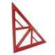 thumbnail image 3 of Regla triangular Sincero para carpintería Aleación de aluminio grande multifuncional, 3 of 9