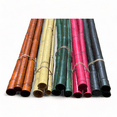 thumbnail image 4 of 6 Feet Long Natural Thick Red Bamboo Poles 1.5 in WIDE - Pack of 3, 4 of 4