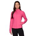 thumbnail image 5 of RBX Active Women's Mock Neck Lightweight Yoga Running Jacket With Zipper Pockets, 5 of 5