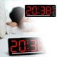 thumbnail image 1 of Reloj despertador digital, reloj electrónico, reloj LED funcional, reloj silencioso para la mesita de noche de los niños, 2,5 x 15,5 x 6,3 cm., 1 of 6