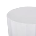thumbnail image 4 of Bissell Lightweight Concrete Outdoor Side Table, Antique White, 4 of 6