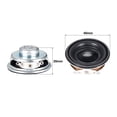 thumbnail image 2 of Altavoz de 3W 4Ohm de forma redonda de 40mm para altavoces de audio DIY 2 piezas, 2 of 3
