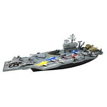 Toy Essentials Mini Aircraft Carrier with Accessories and Crane, 27 Piece