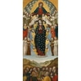 thumbnail image 3 of Ambrogio Bergognone 10x18 Black Modern Framed Museum Art Print Titled - The Assumption of the Virgin, 3 of 5