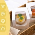 thumbnail image 5 of CEYAZYE 20Pcs Paper Cupcake Boxes Pre-Assembled Baking Paper Cupcake Boxes with Transparent Windows Liners for Family Gatherings,Weddings,Coffee Shops,Bakeries,Birthday Parties(3.5“x3.5”),White, 5 of 12