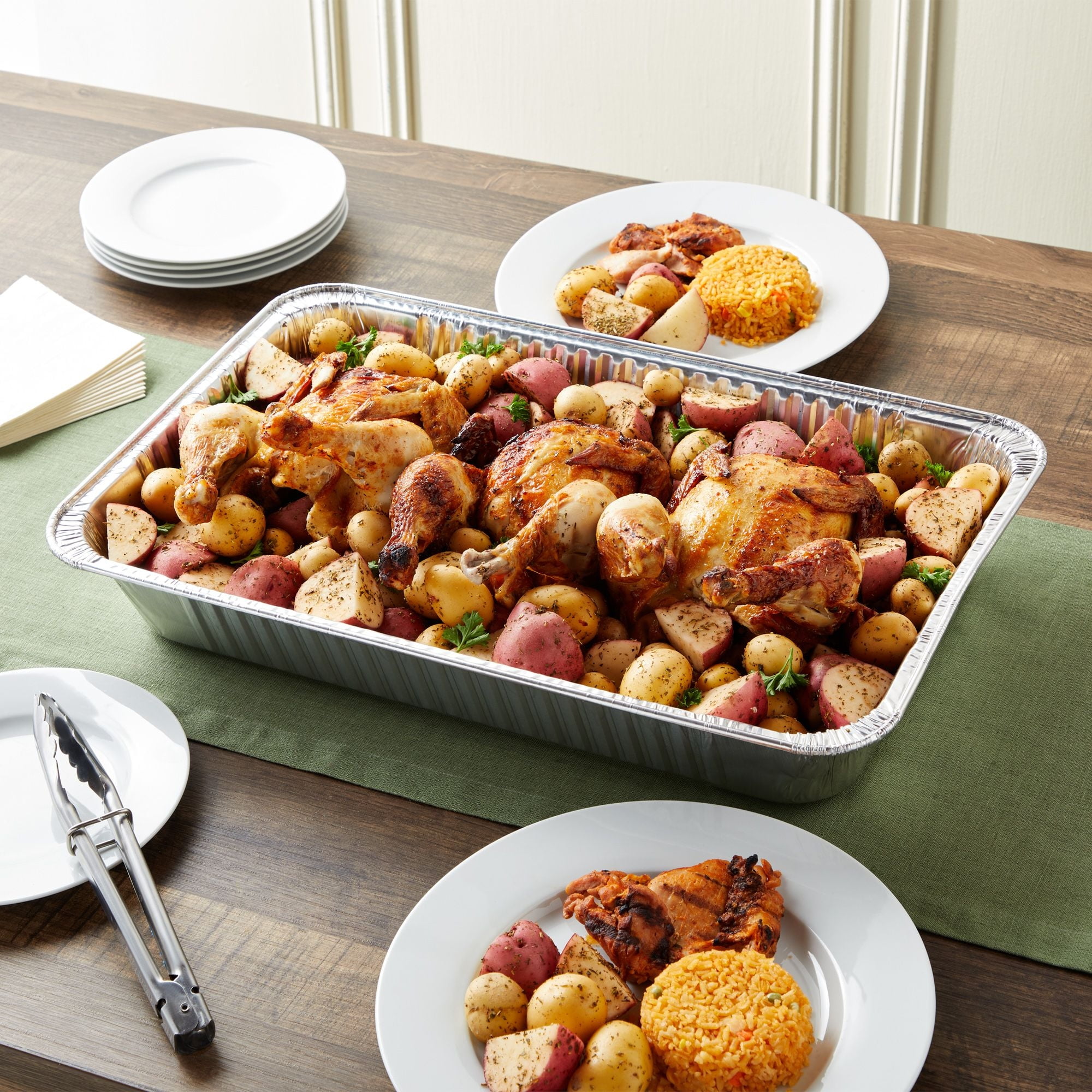 Juvale - Brandclub - 15 Pack Aluminum Foil Pans 21 x 13, Full Size