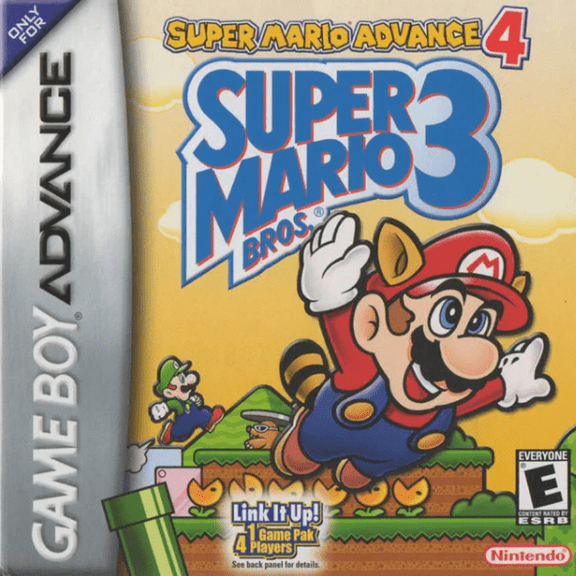 Super Maro Advance 4: Super Maro Bros. 3 - Game Boy Advance - Game Cartridge