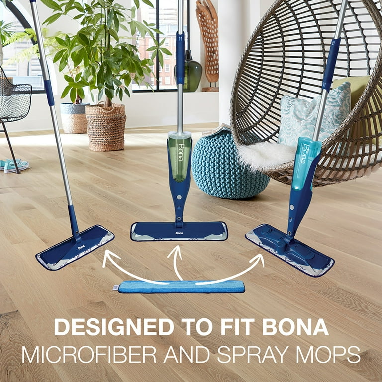 Bona Floor Mop Starter Kit - 1 Spray Mop, 1 Reusable Microfiber
