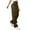 Coffee, variant on Womens Cargo Pants Oversized Fit Versatile Utility Pants Casual Solid Color Workout Trendy Ladies Trousers With Multiple Pockets