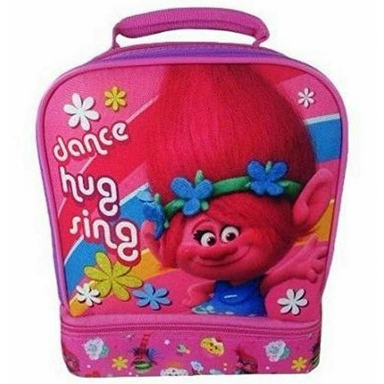 DreamWorks Trolls Poppy Dance Hug Sing Insulated Lunch Bag Lunchbox 