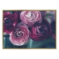 thumbnail image 3 of Kate and Laurel Sylvie Yours Truly Framed Canvas Wall Art by Kristy Campbell, 28x38 Gold, Decorative Detailed Floral Art for Wall, 3 of 7