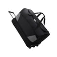 thumbnail image 4 of Bolso de lona con ruedas maleta bolso de bolso de bolso para salvar bolso de viaje enrollable portátil bolso de tranvía para viajes de picnic al aire Negro, 4 of 8