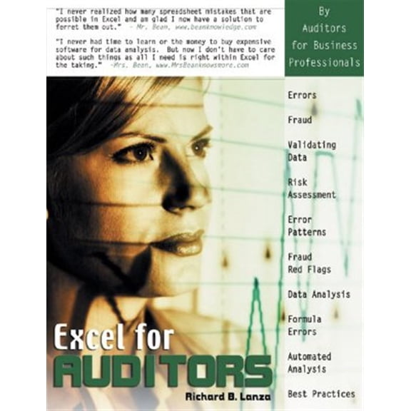 Pre-Owned Excel for Professionals series: Excel for Auditors : Audit Spreadsheets Using Excel 97 through Excel 2007 (Paperback)