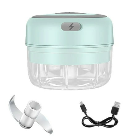 

JNZOUHA 100/250ml Mini USB Wireless Garlic Masher Press Mincer Vegetable Chili Meat Grinder Food Chopper Kitchen Accessories