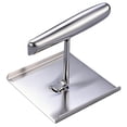 thumbnail image 4 of Herramienta para aplanar pasteles de acero inoxidable, fácil de usar, práctica, resistente y profesional, herramienta multiusos para prensar turrones. Pequeño, 4 of 8