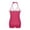 Hot Pink, variant on Bxsruta Women's Plus Size Swimwear Set with Built-In Bralette Top, Adjustable Straps and Split Back Design