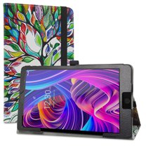 Labanema Compatible with NUU Tab 10 Case,PU Leather Folio 2-folding Stand Cover for NUU Tab 10 4G LTE 10.1" Tablet,Love Tree