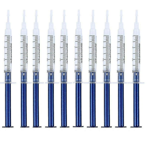 10 Uds Gel blanqueador de dientes 16% 22% 35% 44% Material de blanqueamiento Dental Gel blanqueador de dientes