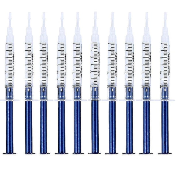10 Uds Gel blanqueador de dientes 16% 22% 35% 44% Material de blanqueamiento Dental Gel blanqueador de dientes