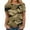 Beige, variant on Short Sleeve Tops for Women Camo Crew Neck T Shirts 2024 Summer Casual Shirts Tees Blouses Blue 2XL