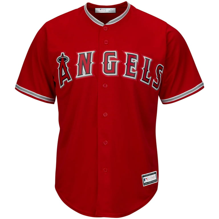 Men's Mike Trout Red Los Angeles Angels Big & Tall Replica Player