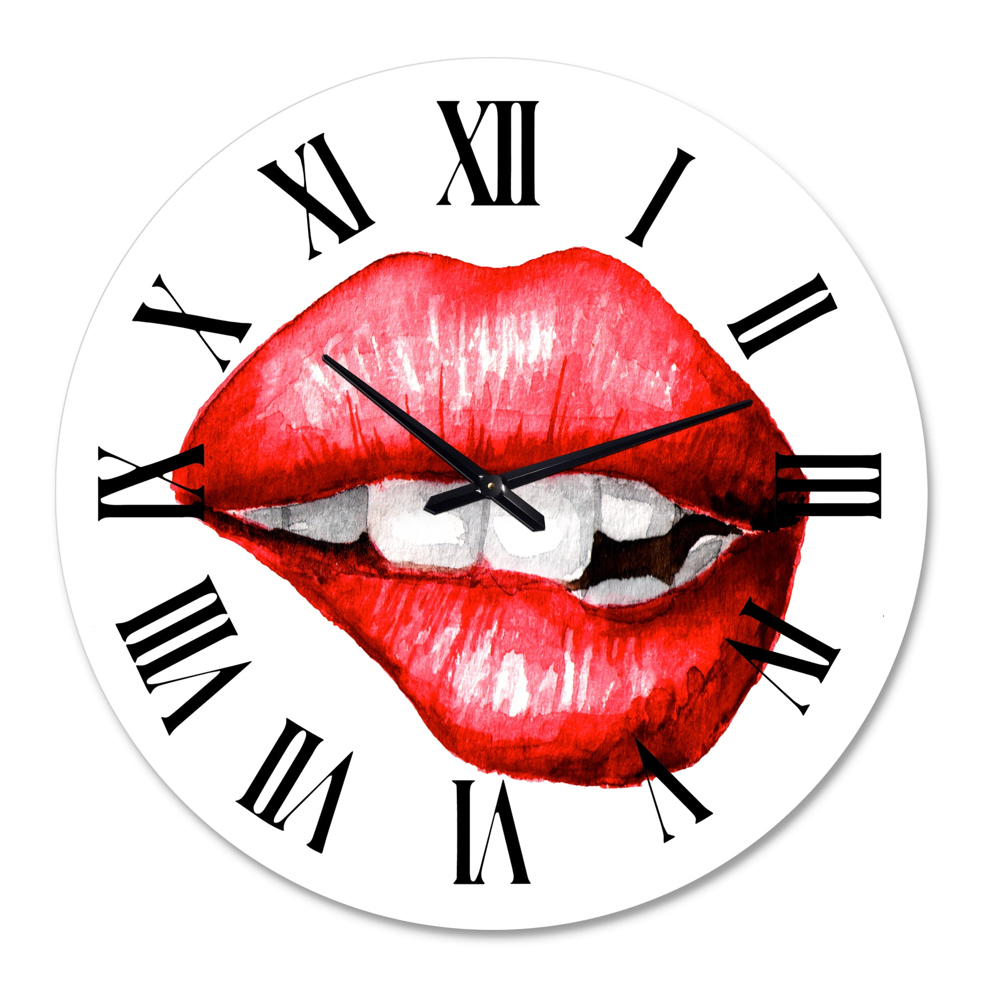 Designart 1 in Modern,Contemporary Wall Clock