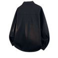 thumbnail image 4 of Bxsruta Mens Button Down Shirts Long Sleeve Loose Fit Casual Button Up Tops with Chest Pocket, 4 of 7