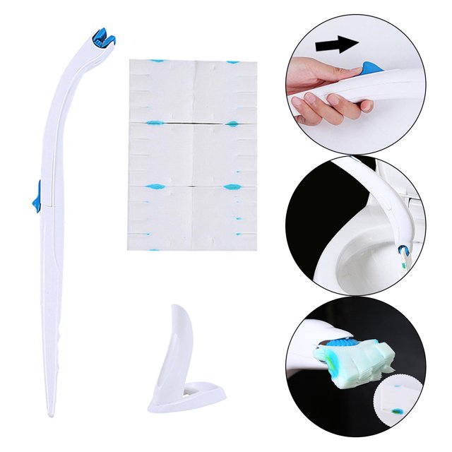 Cepillo de Baño Y Soporte Cabezal de Cepillo de Repuesto Juego de Cepillo de Baño de Mango Largo para Limpieza de Bañera Pararse perfecl Cepillo de baño
