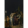 thumbnail image 3 of Alessandro Turchi 11x14 Black Modern Framed Museum Art Print Titled - Christ Tied to the Column, 3 of 5