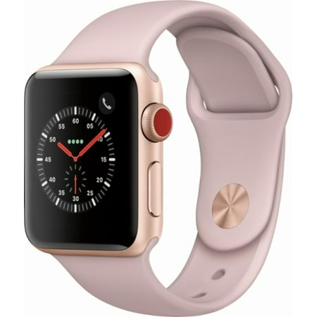 Photo 1 of Apple Watch 38mm Series 3 GPS + Cellular with Sport Band MQJN2LL/A