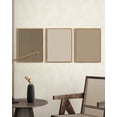 thumbnail image 7 of Minimalist Abstract Framed Wall Art 11x14in Natural Framed Modern Boho Neutral Line Wall Decor Geometric Artwork Kitchen Dining Room, 7 of 7