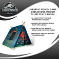 Jurassic World Camp Cretaceous Indoor Teepee Tent Canopy